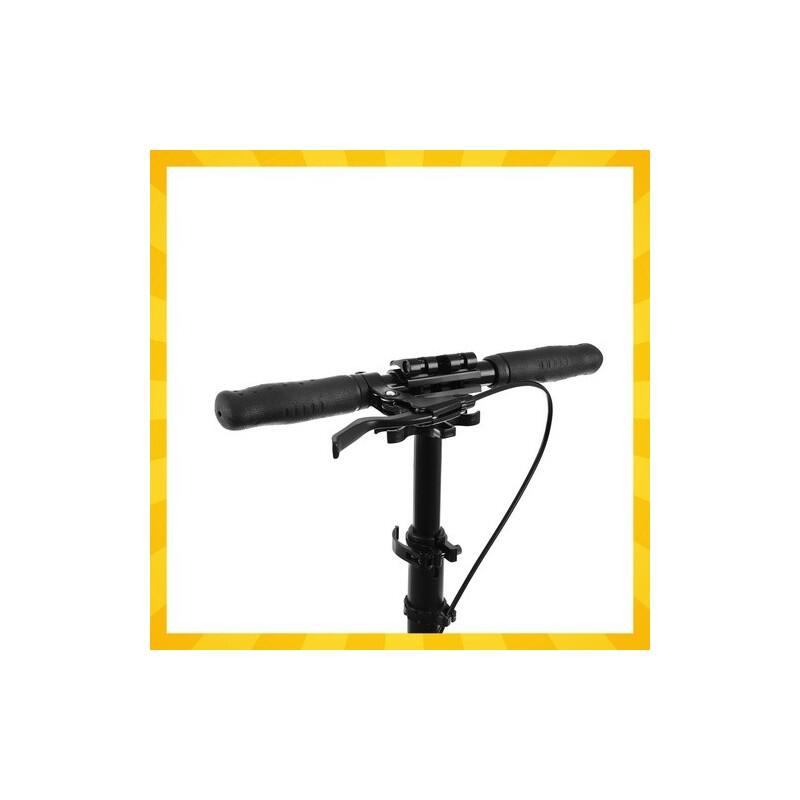 Trotinetă pliabilă KRUZZEL Hyperion W 26141, alb-negru, până la 100 kg