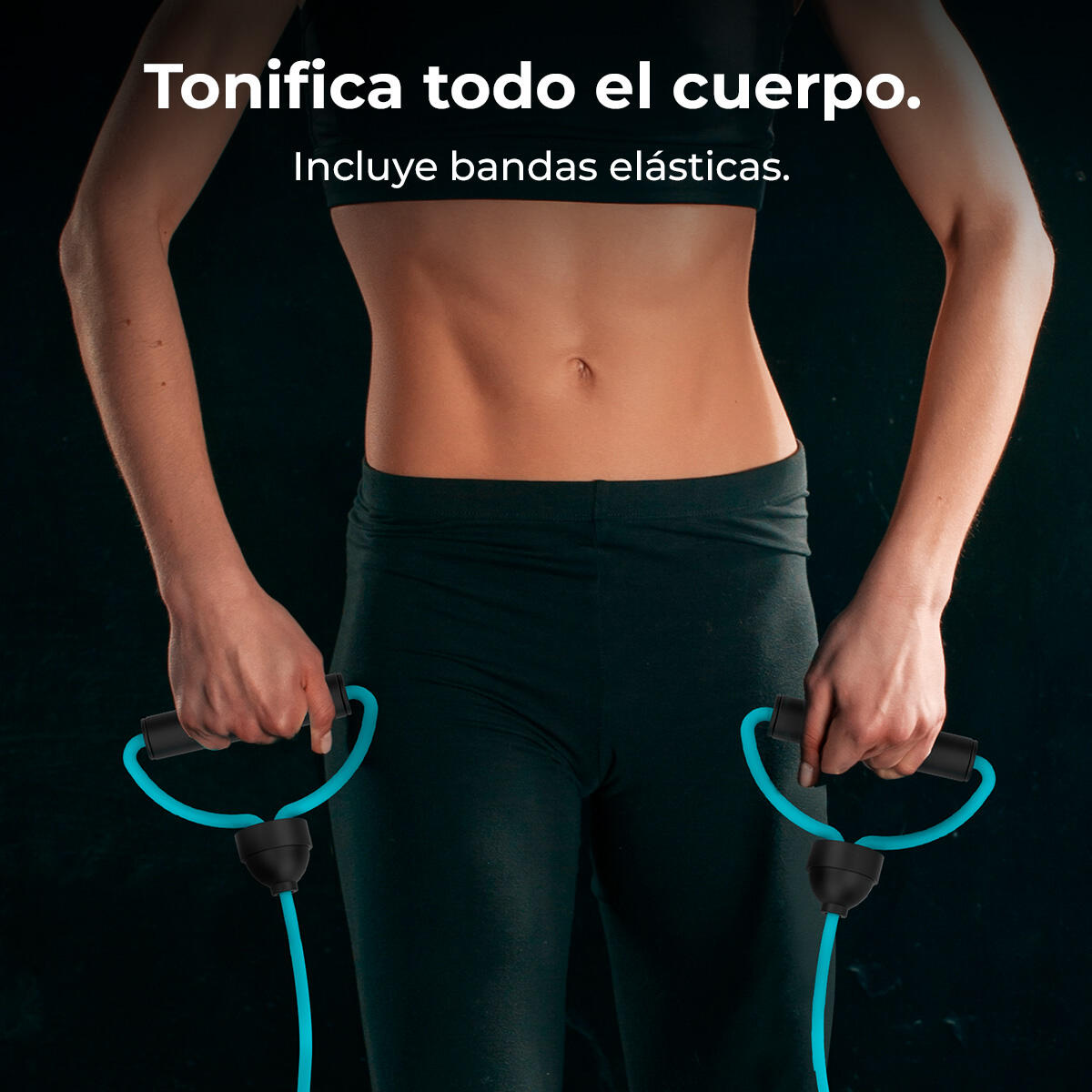 Cecotec Step Fitness Drumfit StepTrain 1000 Band. Stepper Fitness Casa con Panta 2/7