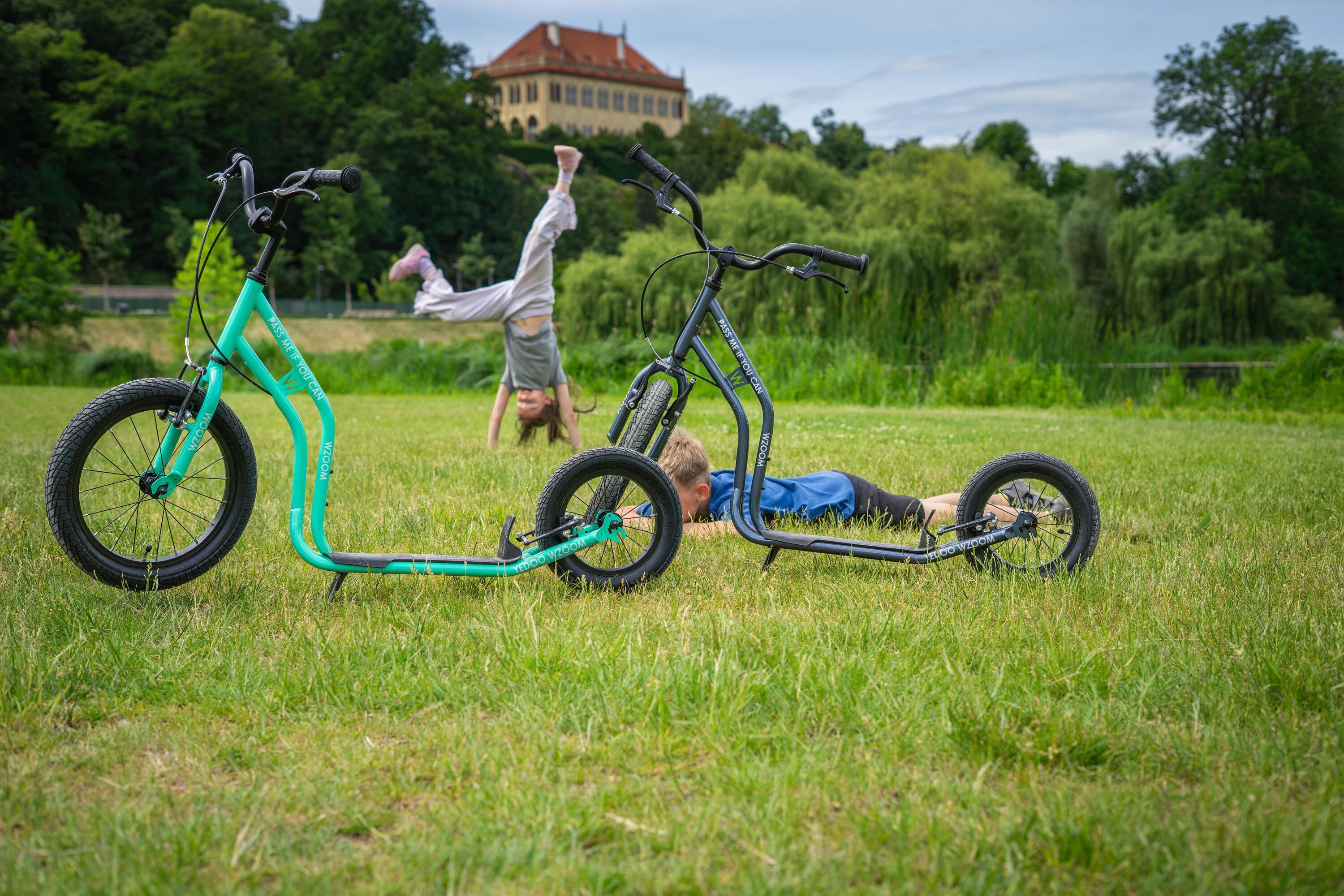 Scooter  Wzoom  Türkis 12/13