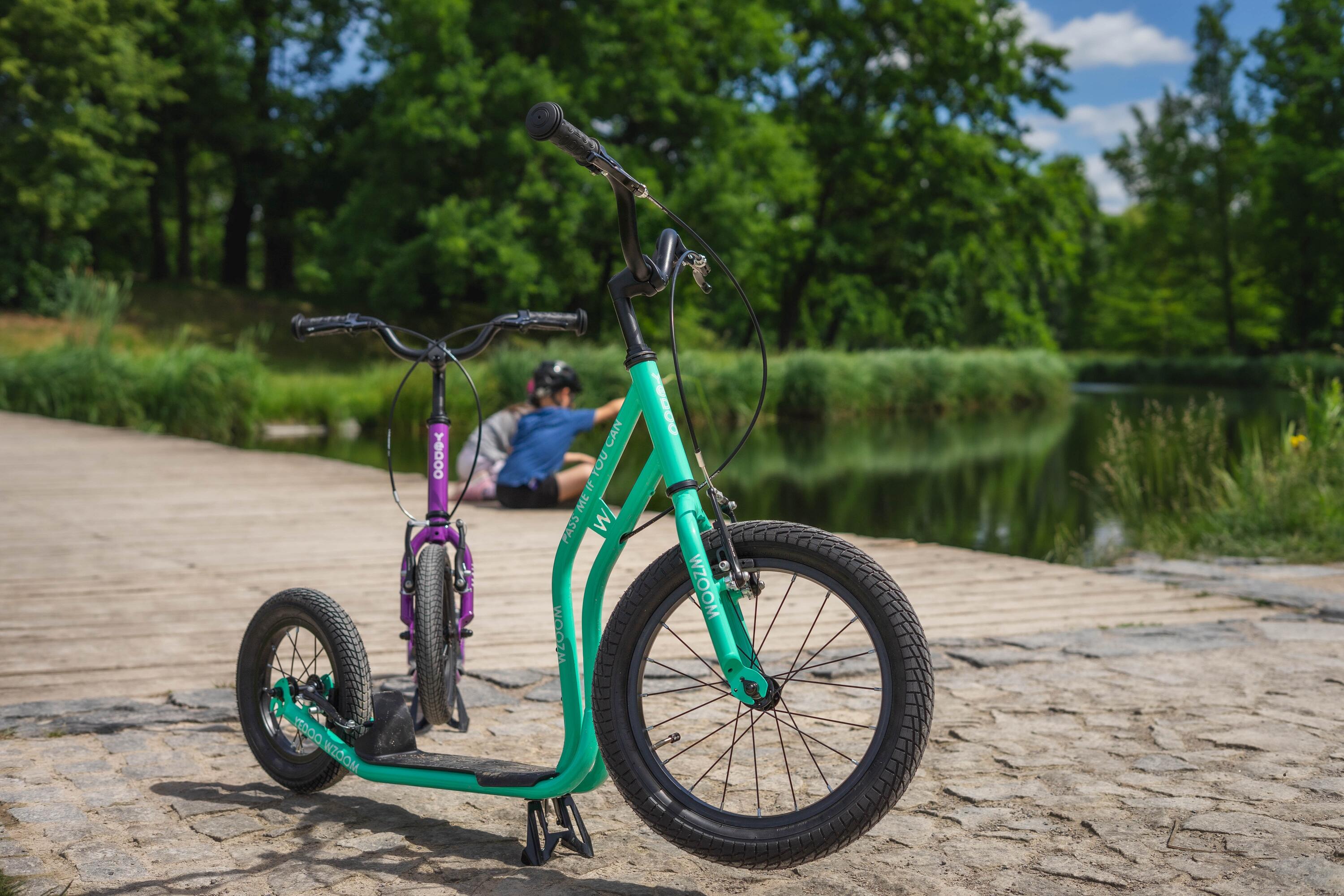 Scooter  Wzoom  Türkis 10/13