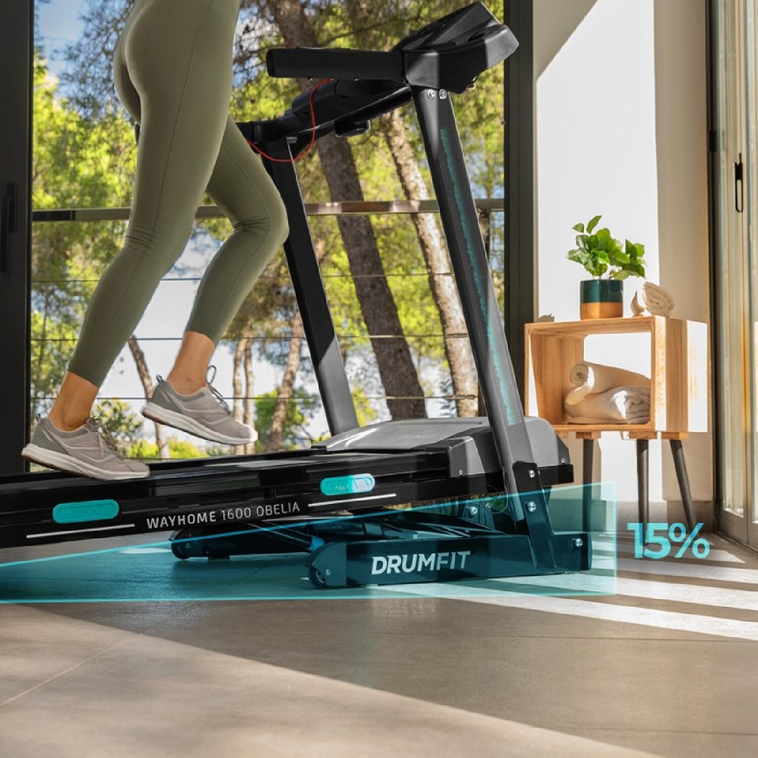 Cecotec Tapis de course DrumFit WayHome 1600 Obelia 4/7