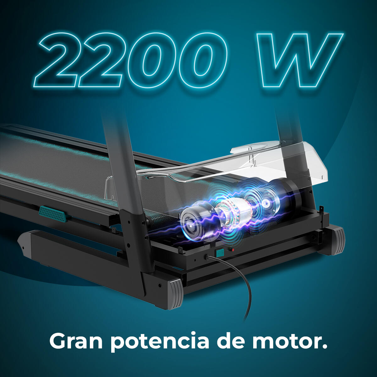 Cecotec Cinta de correr DrumFit WayHome 1800 Runner Sprint 5/7