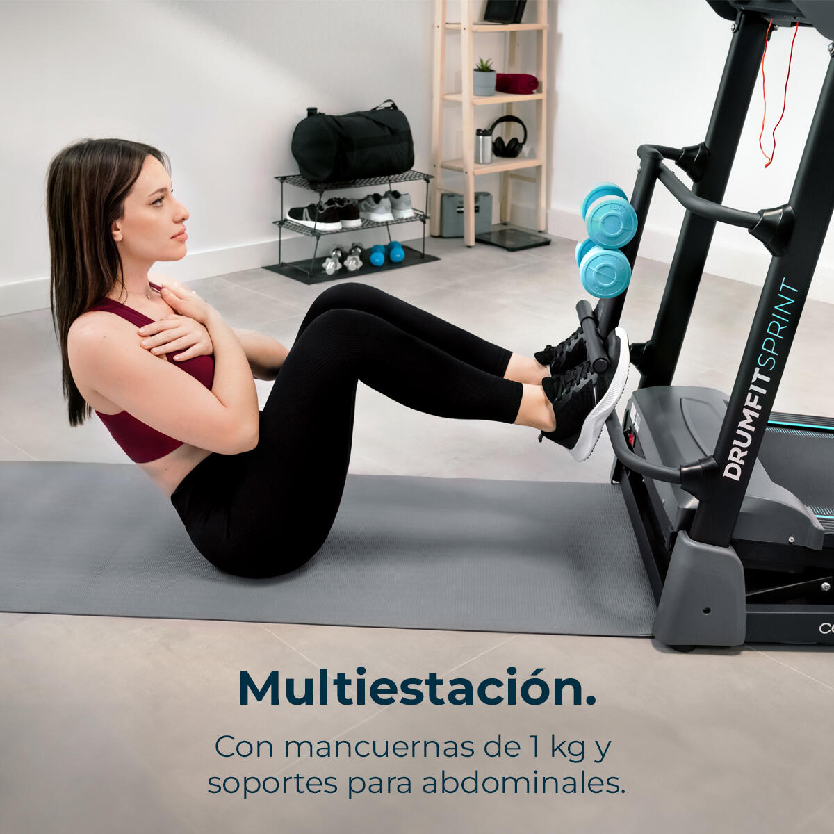 Cecotec Cinta de correr DrumFit WayHome 1700 Sprint 3/7