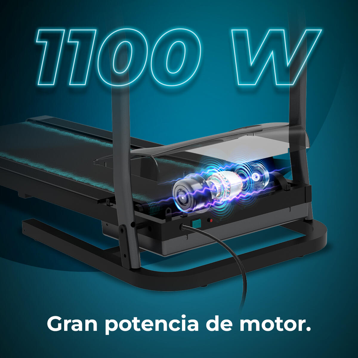 Cecotec Cinta de correr DrumFit WayHome 1700 Sprint 2/7