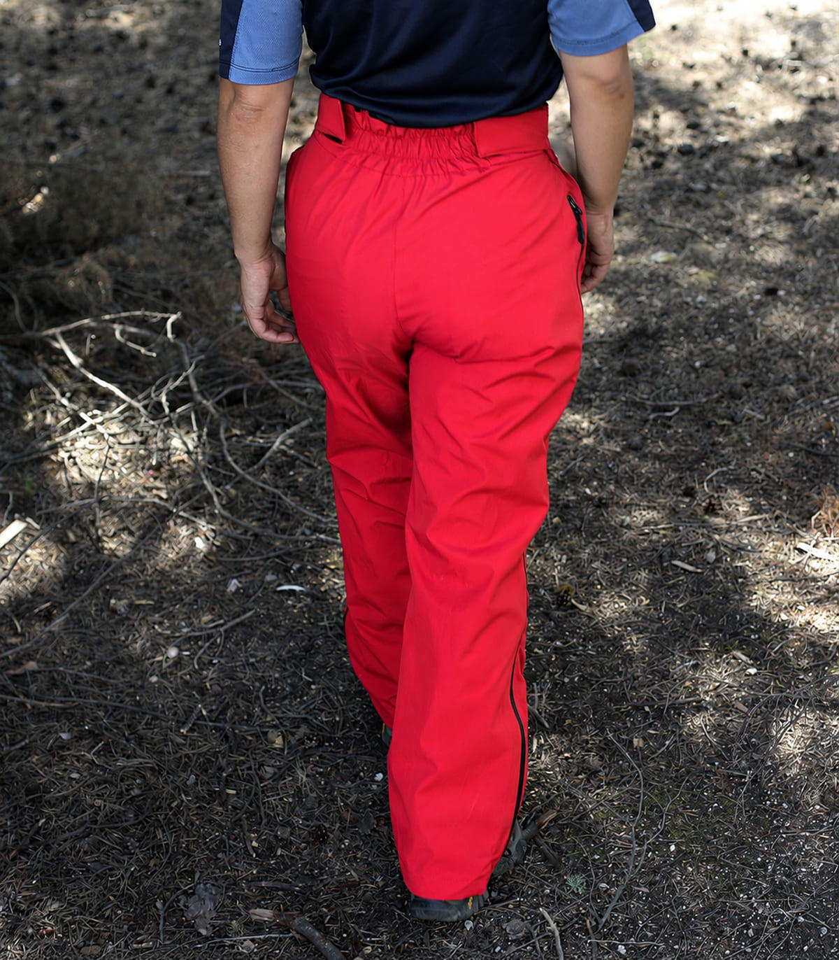 Calças Impermeáveis Nimbus 2.7 Alpinismo E Escalada Unissex Resistentes Vermelho 4/6