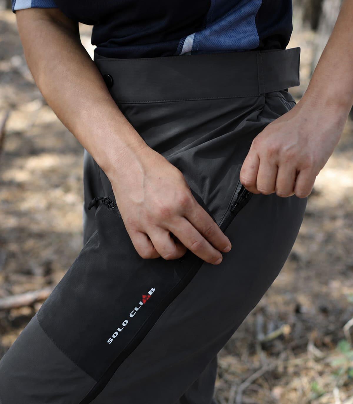 Cubrepantalón de Montaña Impermeable y Resistente Nimbus 2.7 Unisex Negro 3/6