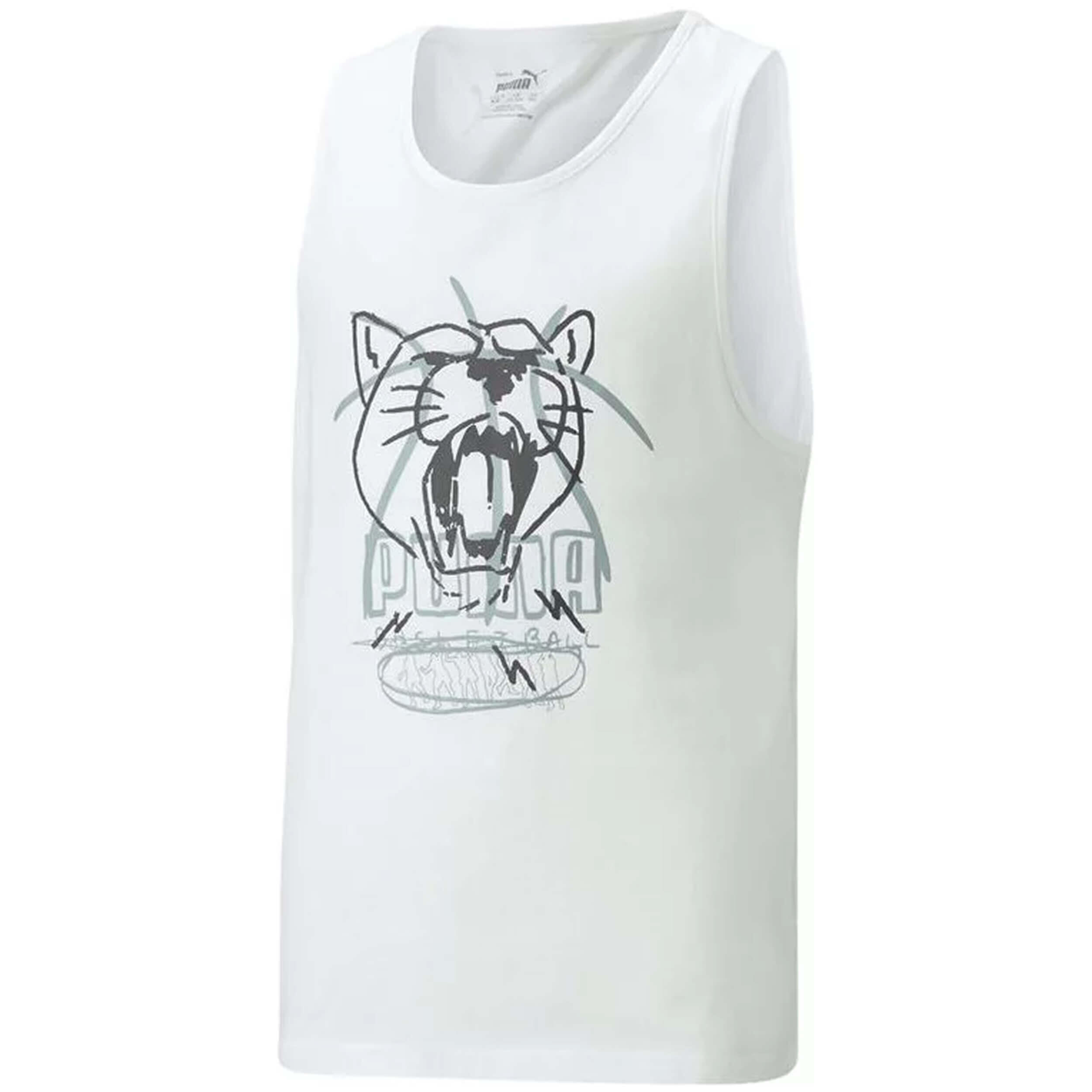 t-shirt de basket Puma Tank B 4/5