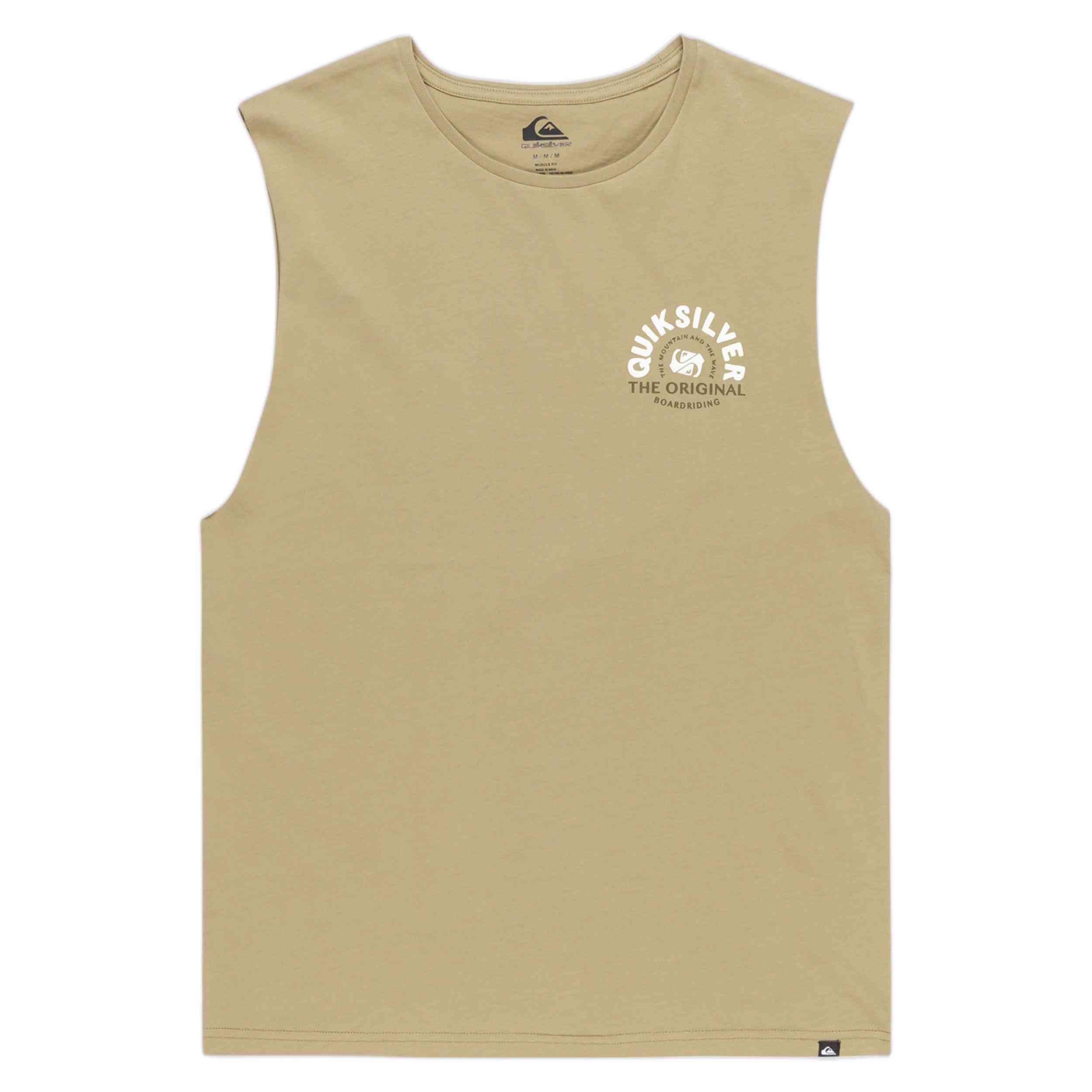 Camiseta sin mangas EV SUMMER ROAD Beige Hombre 5/5