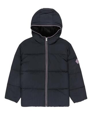 Gefütterte gesteppte jacke groovy baby puffer schwarz meisjes 4-16