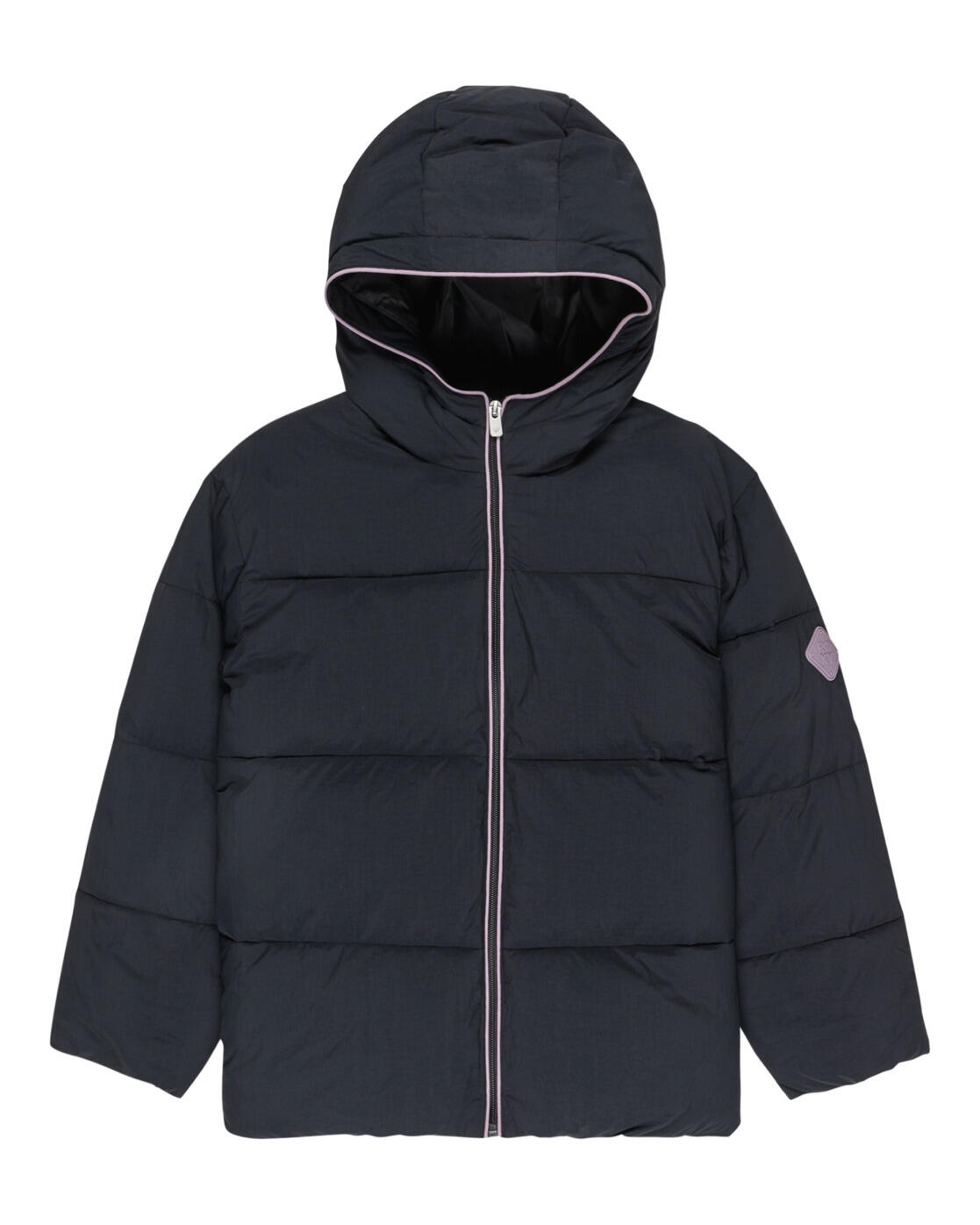Veste matelassée en velours côtelé GROOVY BABY PUFFER Noir Fille 1/3