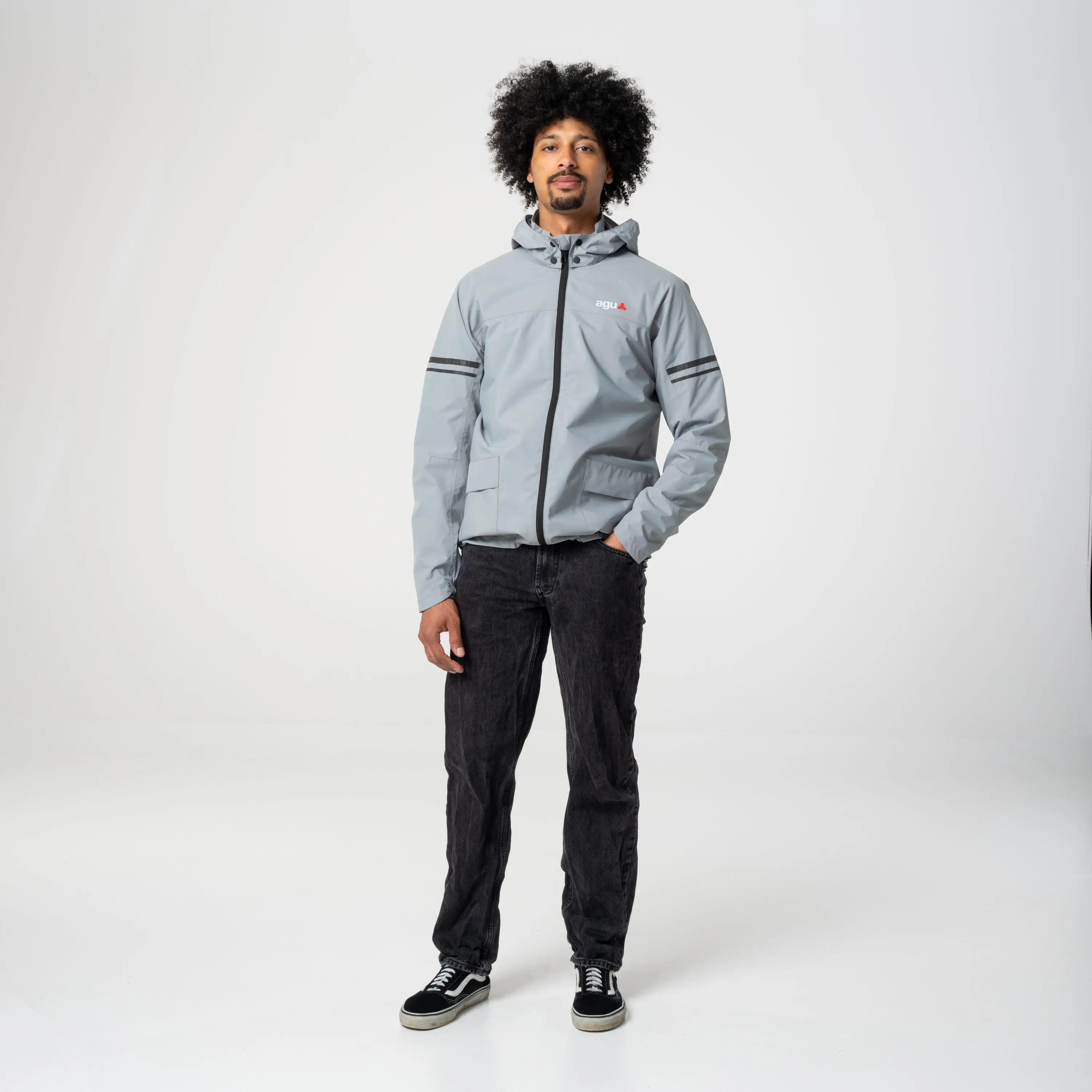 Veste de pluie vélo imperméable respirante Original II gris 2/7