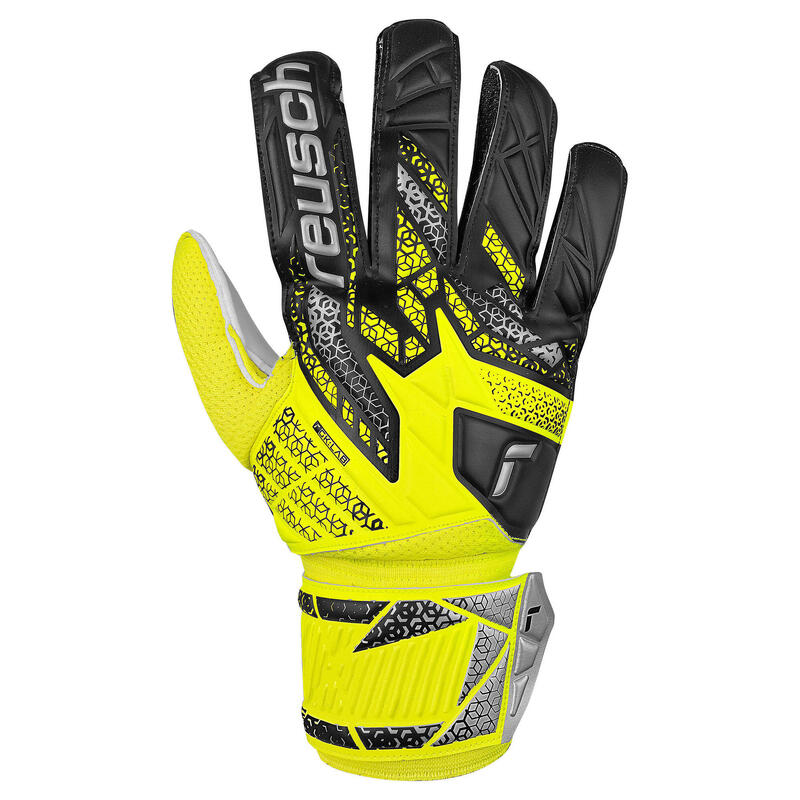 Mănuși portar Reusch Attrakt Solid - Velcro, spumă, respirabile, pentru bărbați