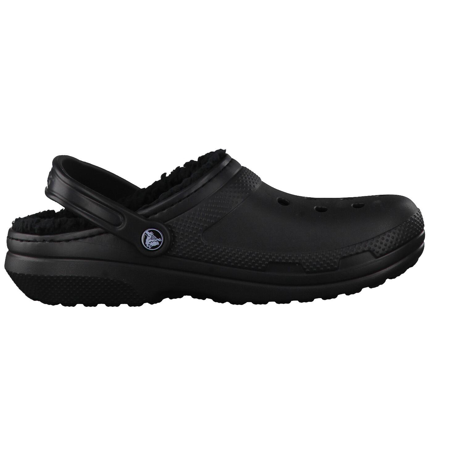 Crocs classic fuzz lined clog 7/14