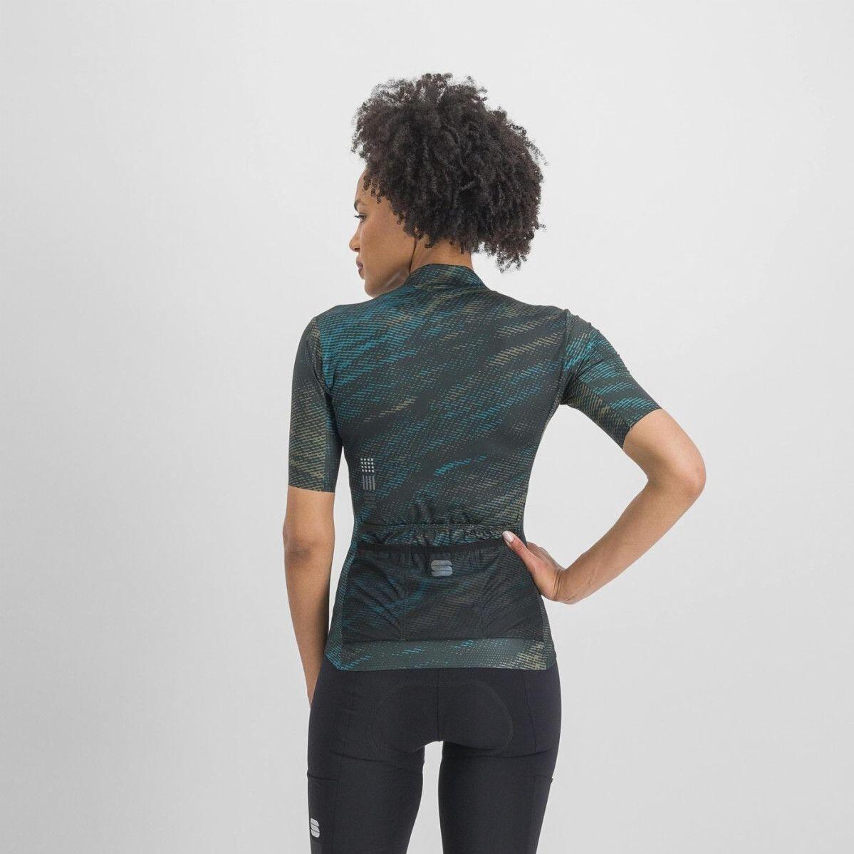 Maillot Manches Courtes Femme Sportful Cliff Supergiara Bleu/Khaki 2/5