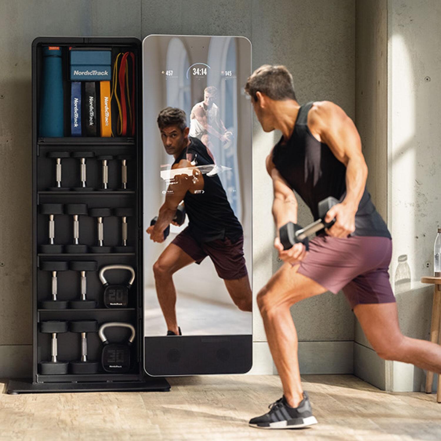 Miroir d'entraînement connecté VAULT / 1 an abonnement iFIT offert 4/7