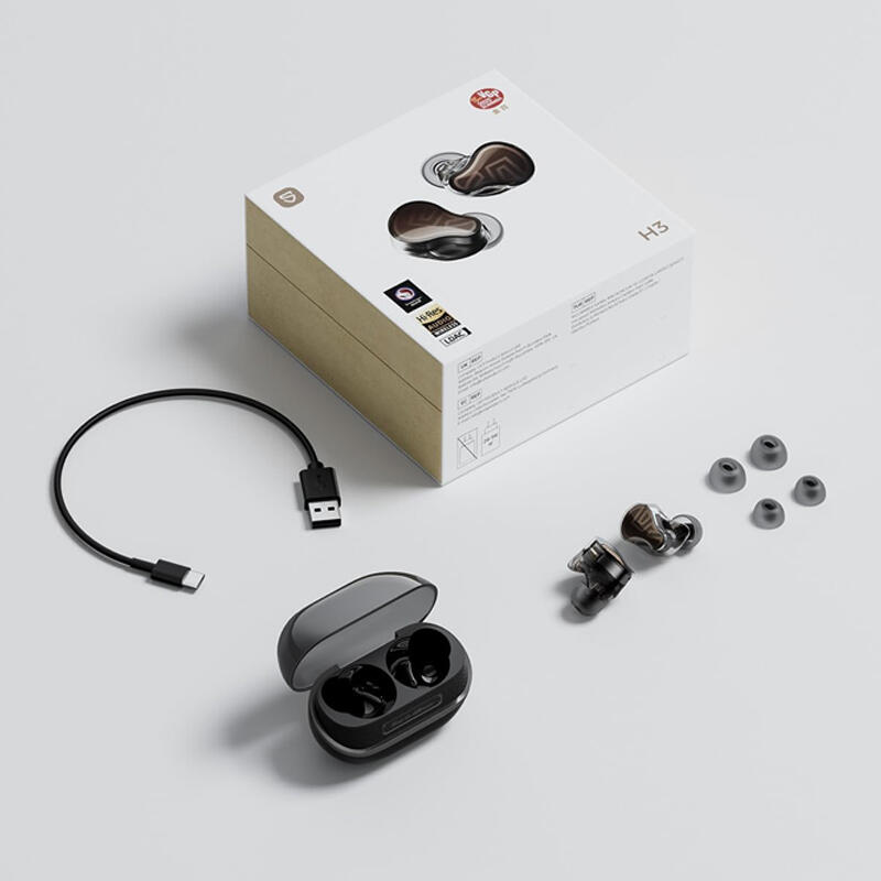 SOUNDPEATS　H3 SoundPEATS H3 Earbuds Titanium Black