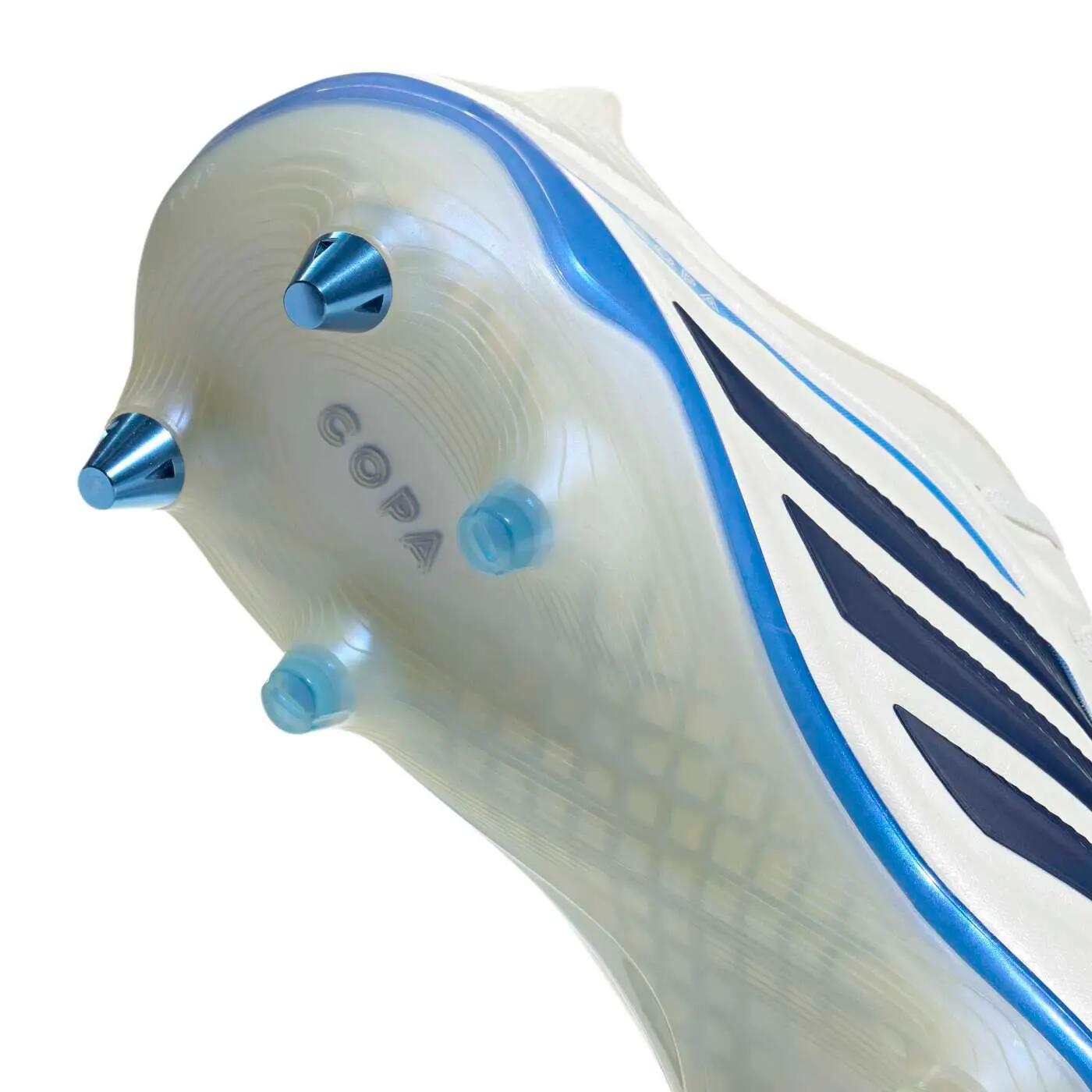 Adidas Copa Pure IV Elite SG bianco e blu 7/7