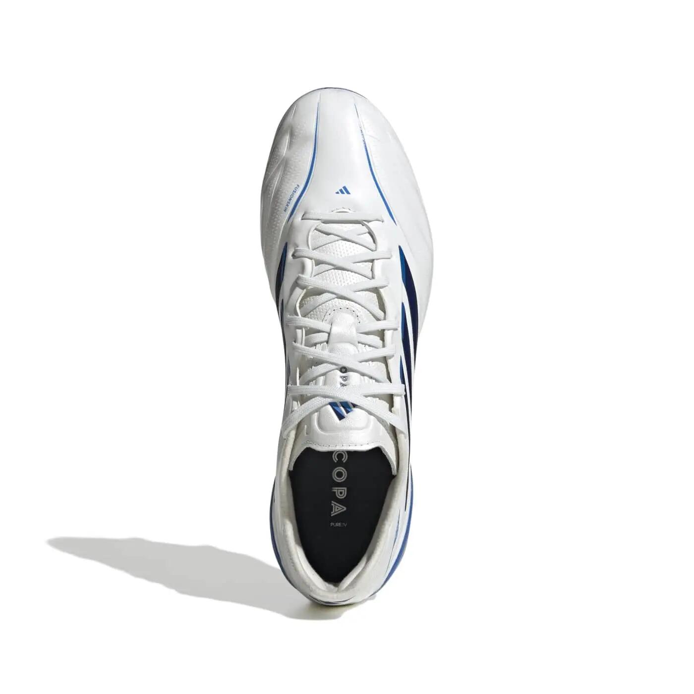 Adidas Copa Pure IV Elite SG bianco e blu 4/7
