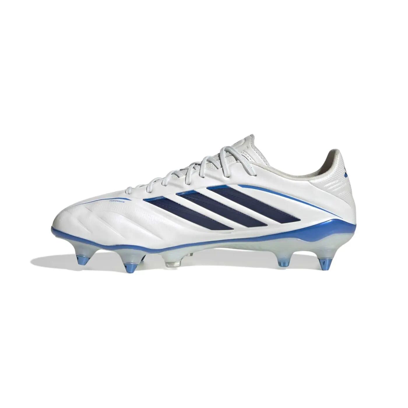 Adidas Copa Pure IV Elite SG bianco e blu 3/7