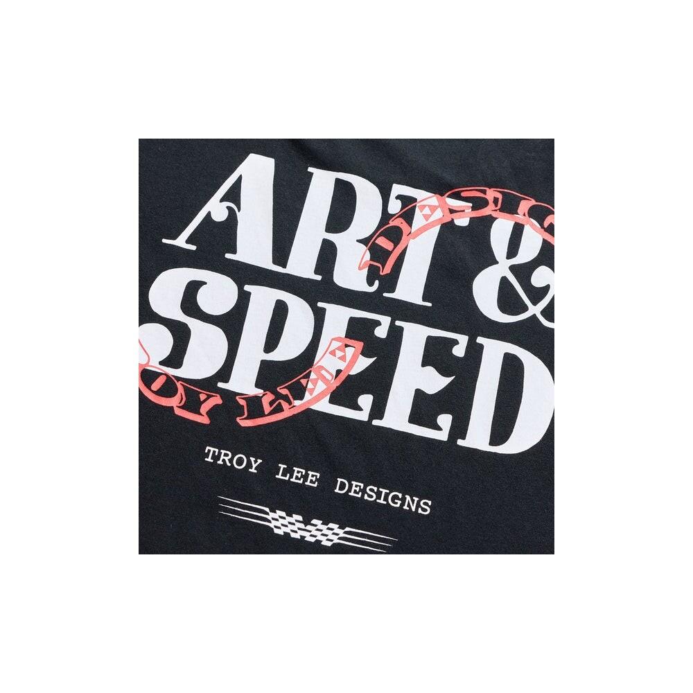Camiseta de manga corta Troy Lee Designs Pink Slips en negro 5/5