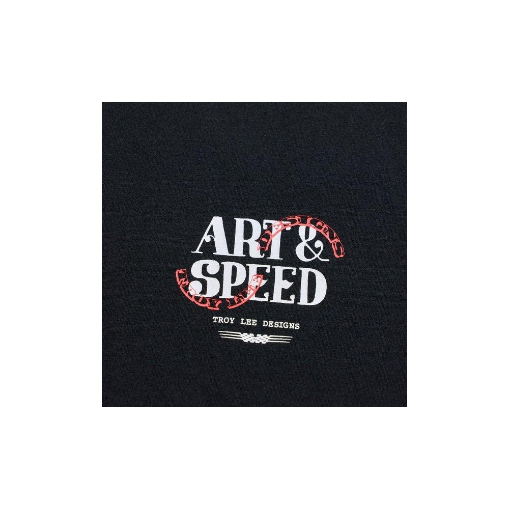Camiseta de manga corta Troy Lee Designs Pink Slips en negro 3/5