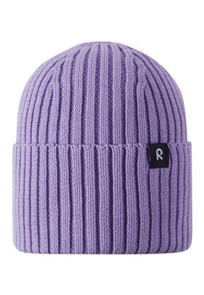 Beanie Mütze Hattara - Mütze mit Rippenstrick aus 100% Bio Baumwolle