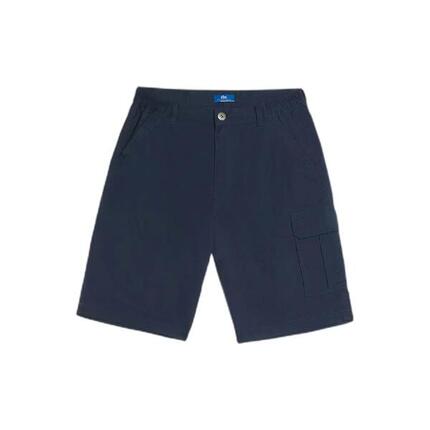 Bermuda - homme - ceinture semi-élastique poches - bleu marine