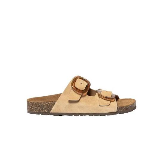 Mules - Quotidien - Femme - Fermeture boucle - Rayanna - Marron