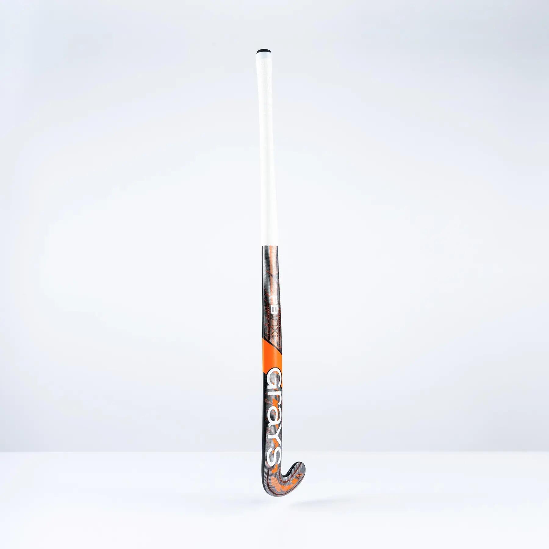 Grays PB10Xi Probow Senior Indoor Hockeystick Zwart/Oranje/Zilver 2/2