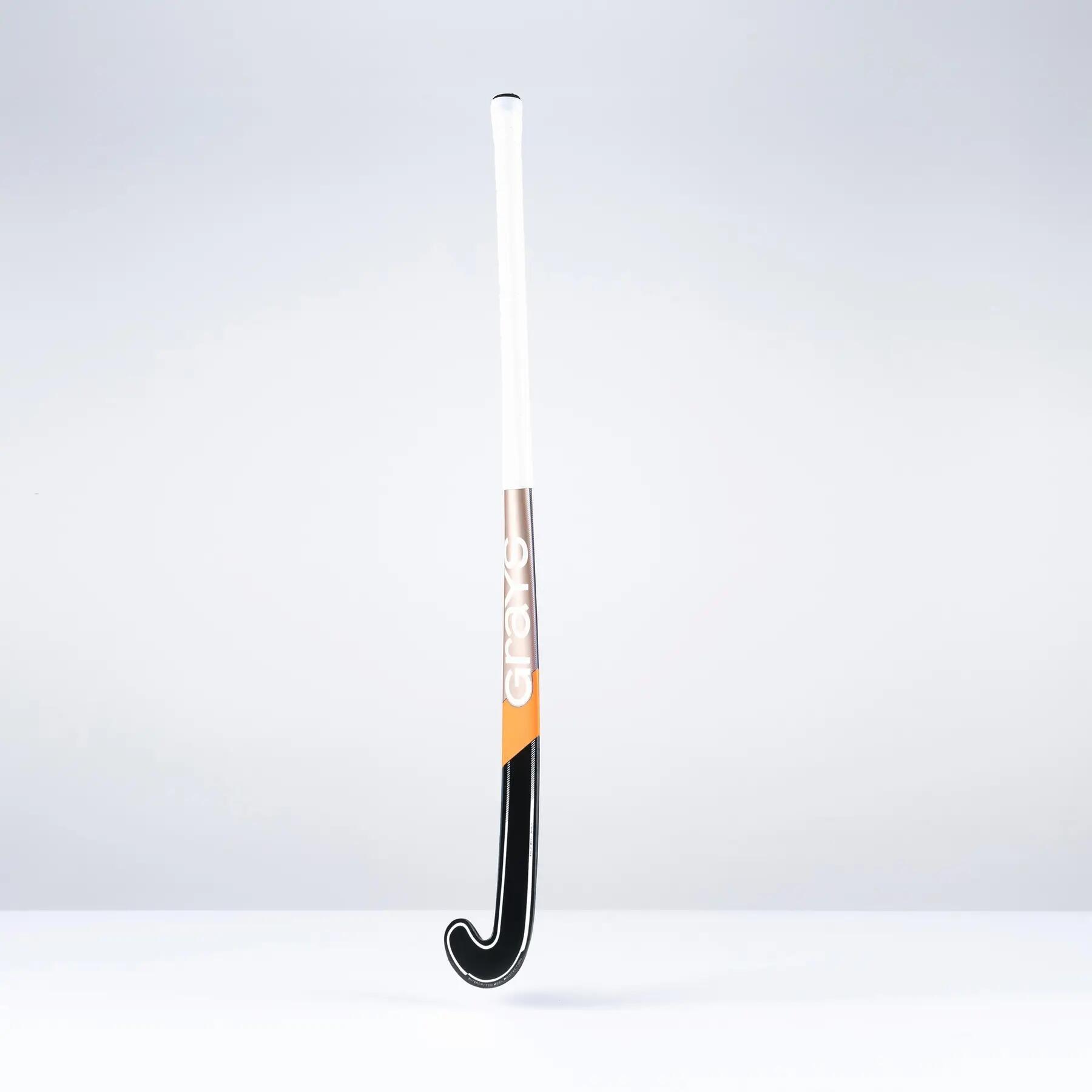 Grays DB5Xi Dynabow Senior Hockeystick Zwart/Rose goud/Zilver 2/2