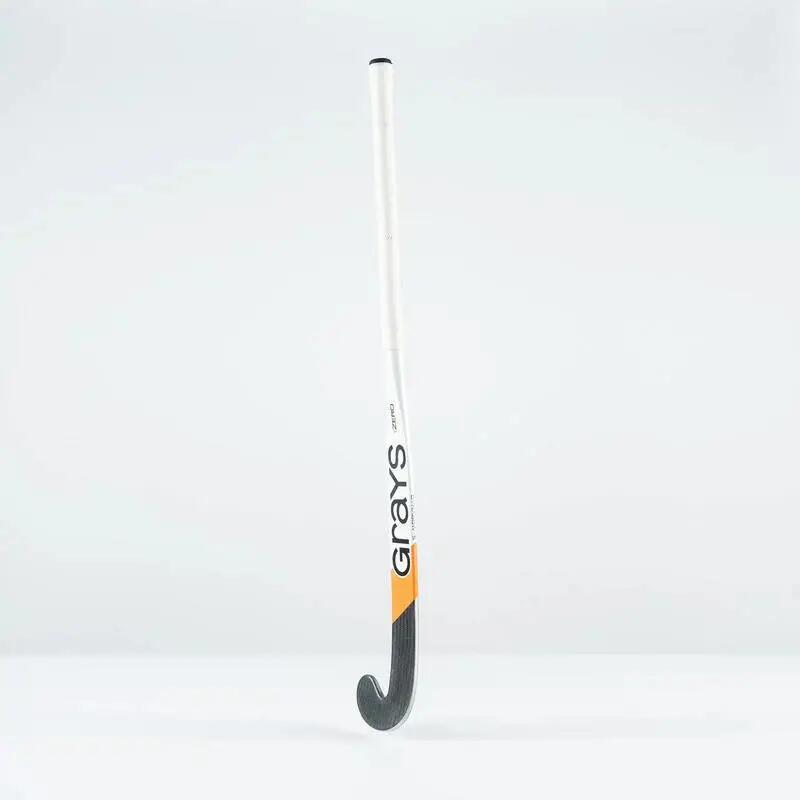 Grays AC Zero Dynabow-S Senior Hockeystick Wit/Zilver 4/5