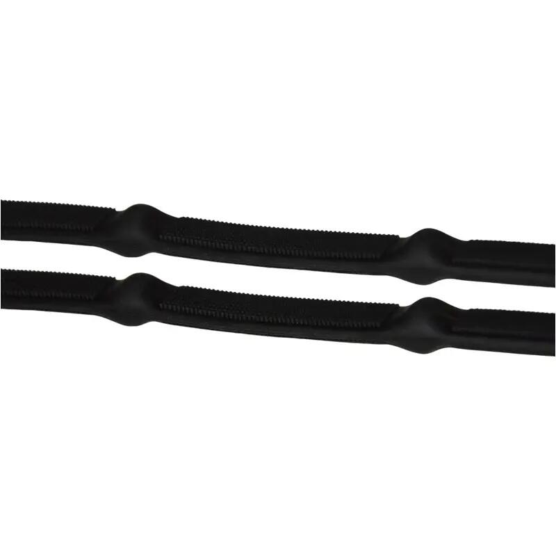 Rênes pour cheval micro picots en caoutchouc T de T 4/4