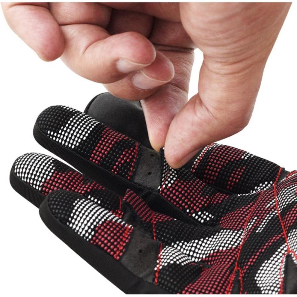 RDX T2 WEIGHTLIFTING FULL FINGER GYM GLOVES 12/13