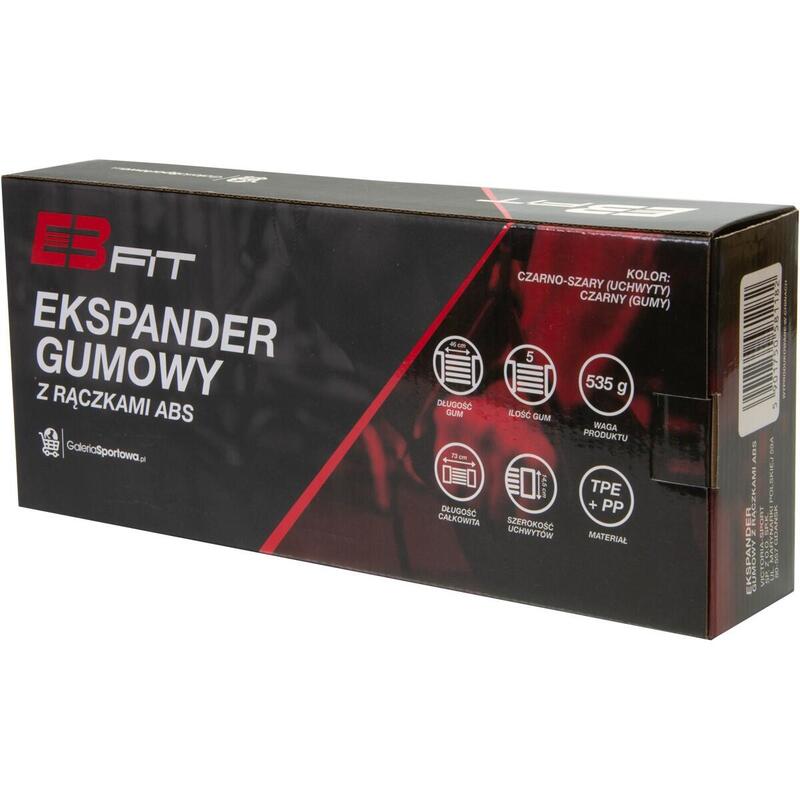 Ekspander fitness Enero Fit gumowy