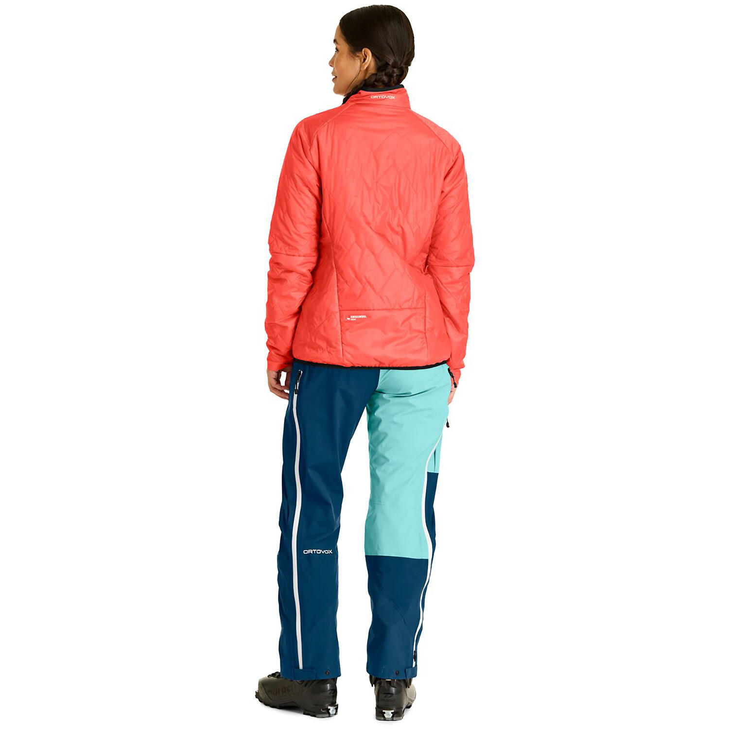 Damen Westen SWISSWOOL PIZ VIAL JACKET W 4/5