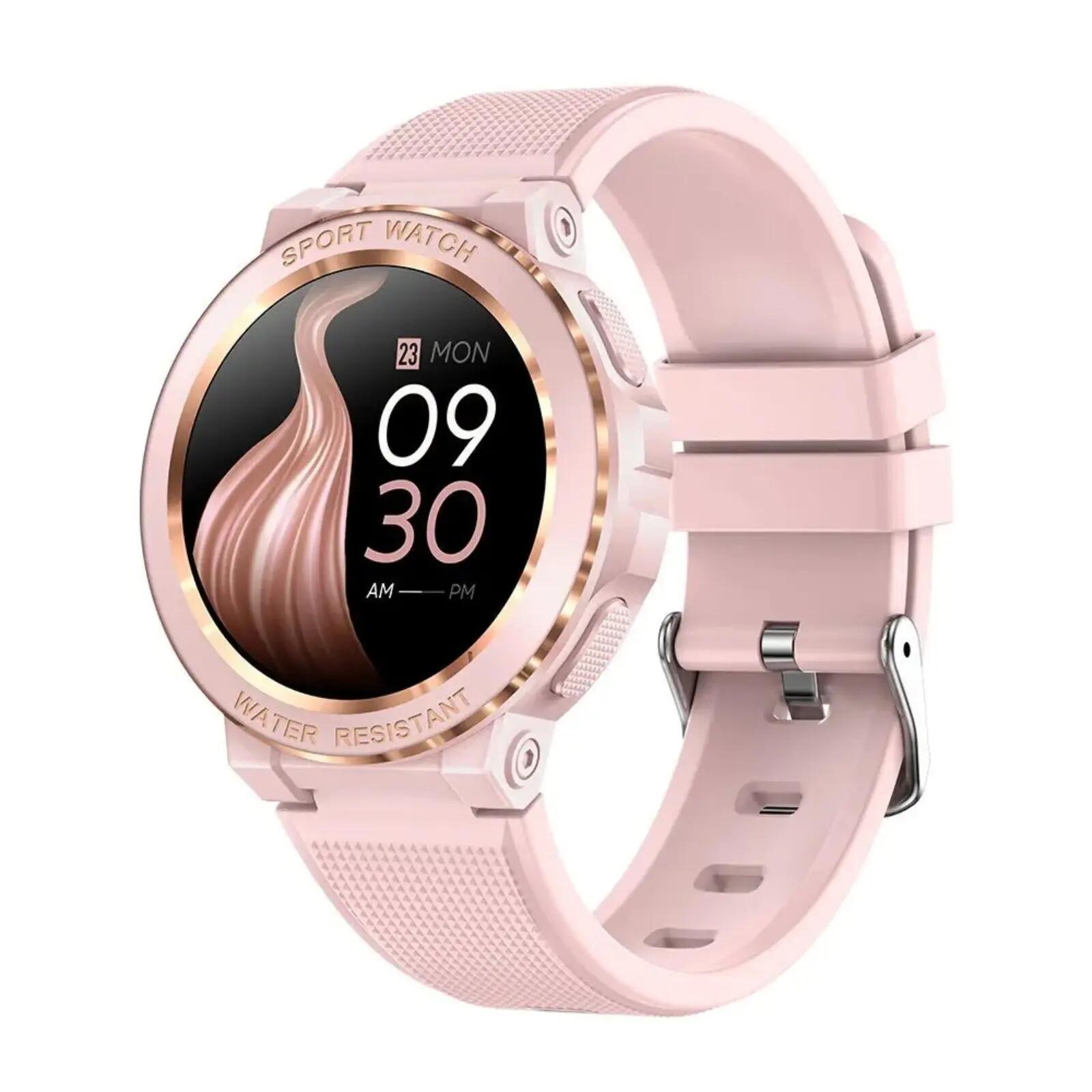 Smart watch Bluetooth Calling, Fitness Tracker, IP68 Waterproof - Pink