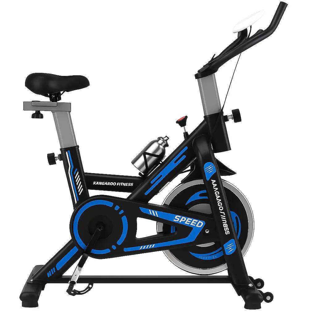 Kangaroo Fitness Spin Exercise Bike Indoor Cycling Bike 150kg Weight Capacity