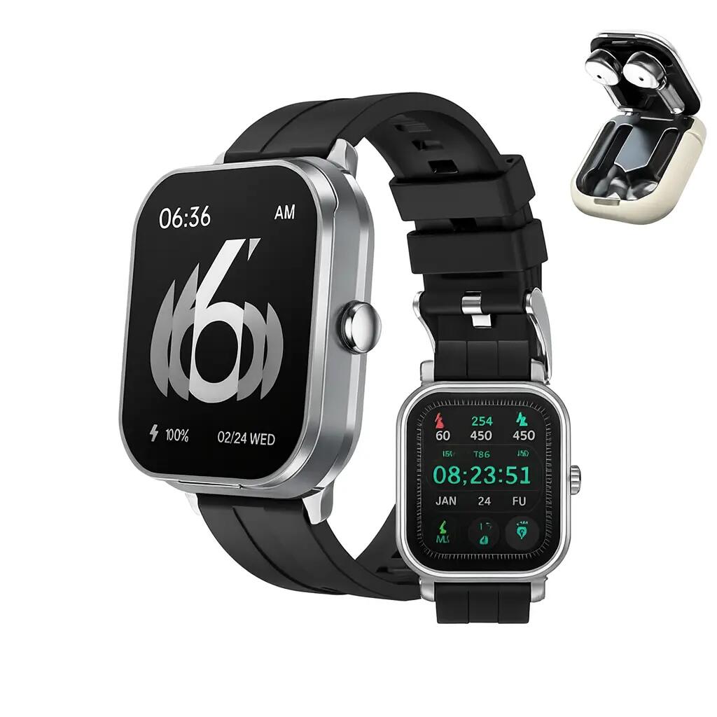 Smartwatch with Built-in Earbuds | Health & Fitness Tracker