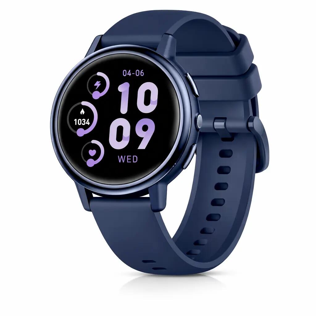 Smart Watch Bluetooth Call Waterproof Sports Fitness Tracker Voice Assistant