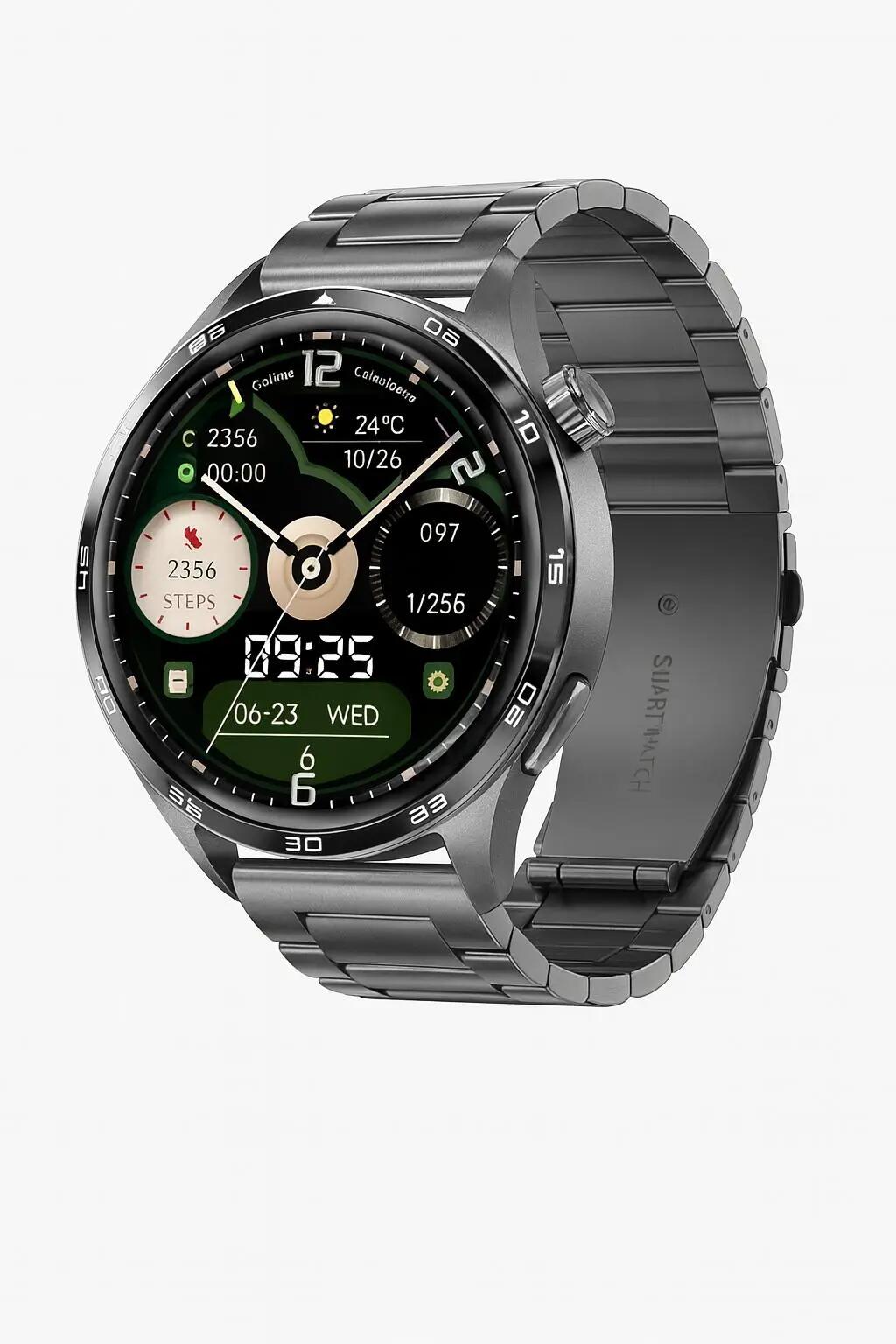 Smart Sports Watch BT Calling NFC AI Voice Compass Altimeter Fitness Track