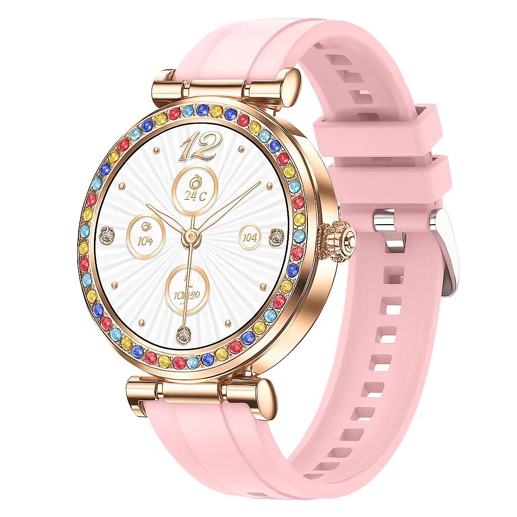 Women’s Smart Watch 2025 Waterproof Bluetooth Call Fitness & Health Tracker Pink