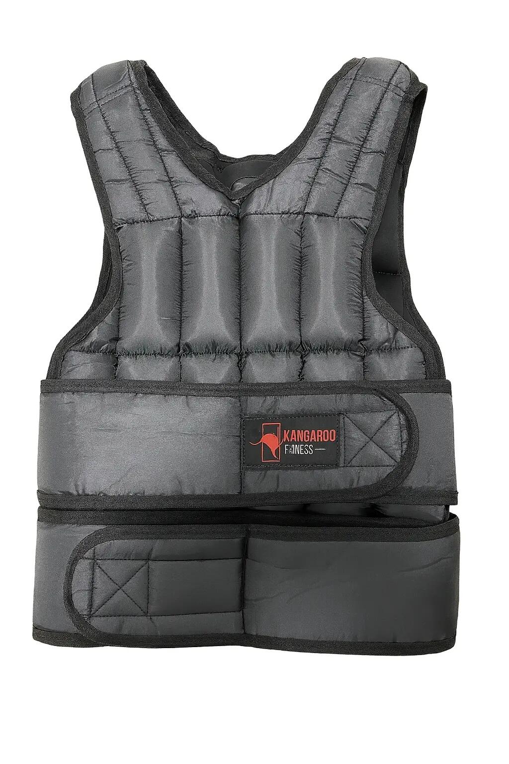 Kangaroo Fitness 15KG Weighted Vest – Adjustable Strength Training Vest