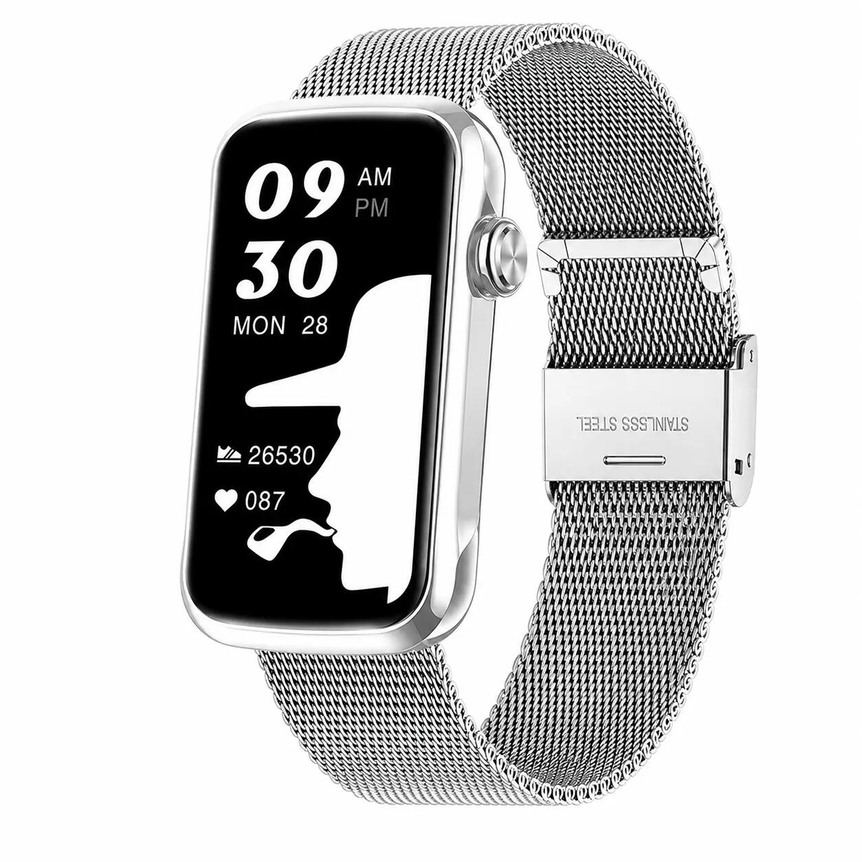 Smart Watch Fitness Tracker Heart Rate Blood Oxygen IP68 Waterproof