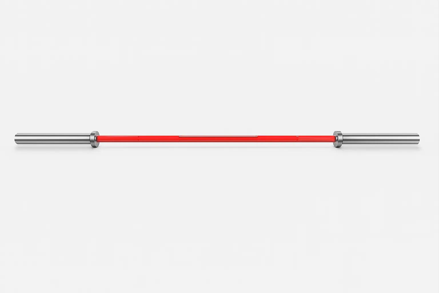 Kangaroo Fitness 2.2M Olympic Barbell, 20kg - Red Edition