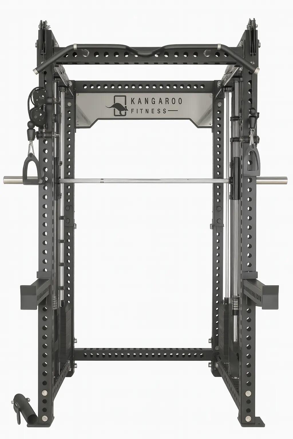 Kangaroo Fitness Commercial Heavy-Duty Multi-Functional Squat Rack