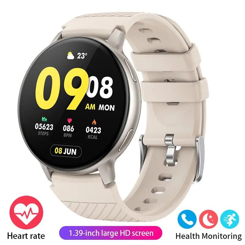 Smart Watch AMOLED Screen Bluetooth Call Health Sleep Monitor Fitness Tracker