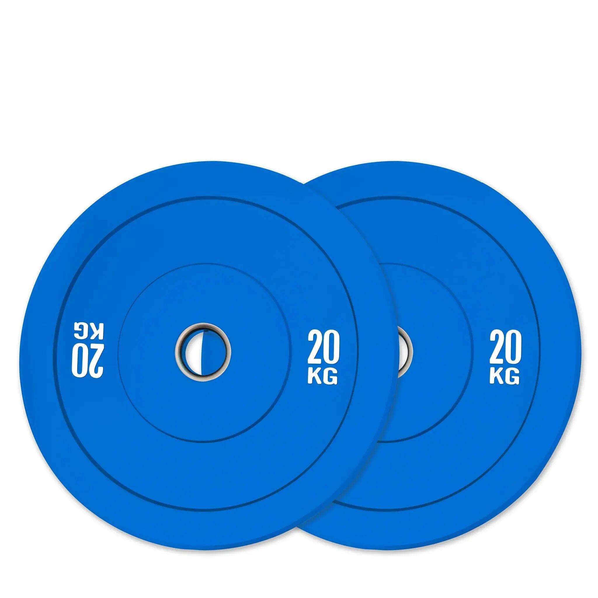 Kangaroo Fitness 20KG Colour Bumper Plate – Durable & High-Performance Weights