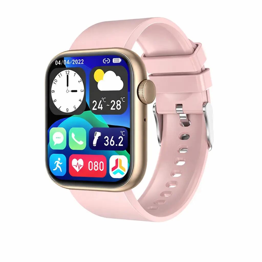 Bluetooth Call Full Touch Screen Fitness Tracker Waterproof Sport Smartwatch