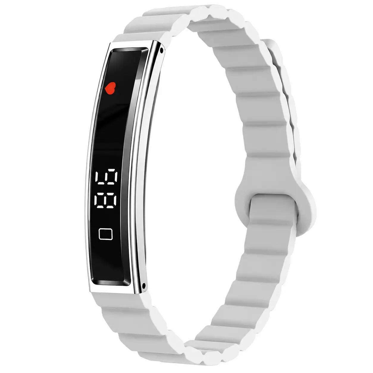 Women’s Smart Bracelet Fitness Tracker Heart Rate Monitor IP68 Waterproof Watch