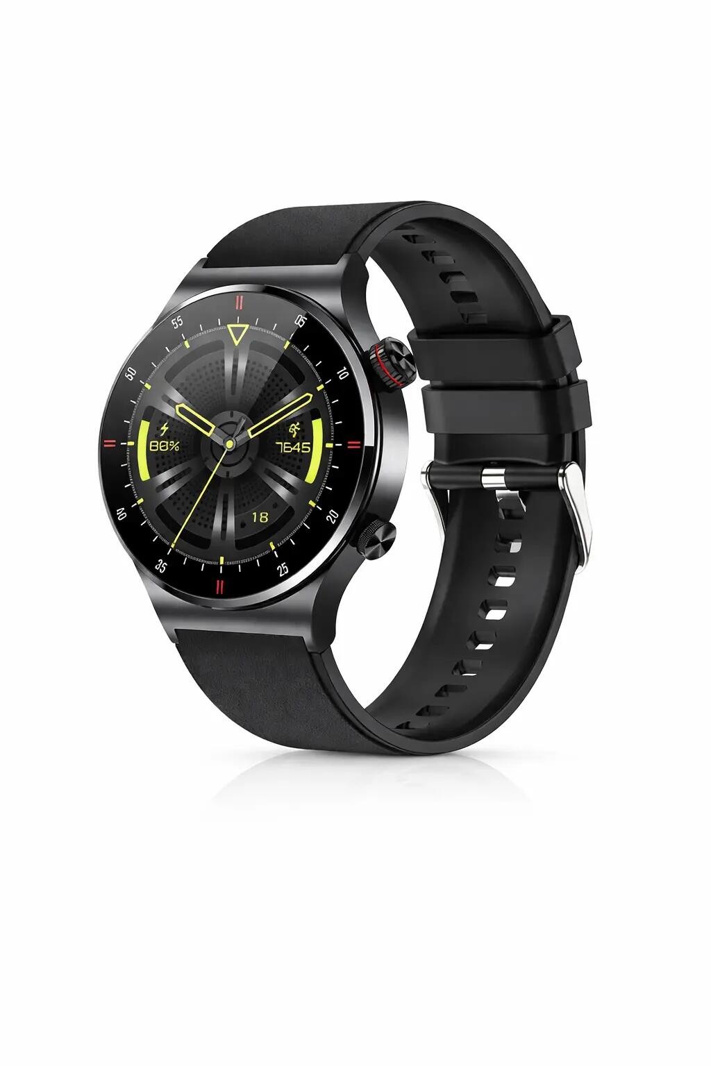 Bluetooth Calling AMOLED Touch Screen NFC Waterproof Fitness Smartwatch